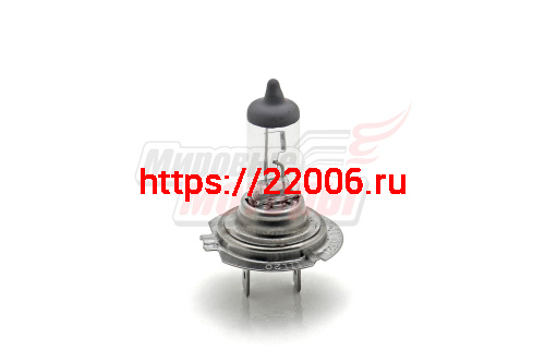 Лампа 12В 55Вт (H7) фарная галоген (PХ26D) (7121)