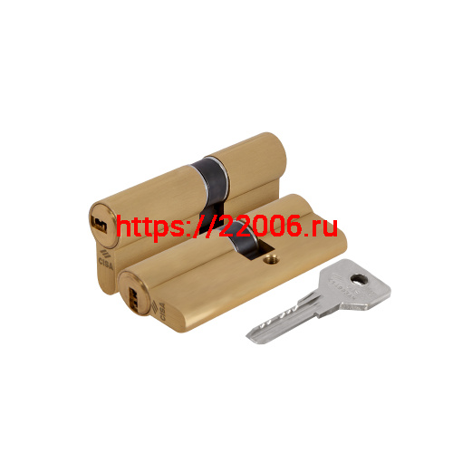 Цилиндровый Cisa (Чиза) механизм ASIX OE300-28.00 (75 мм/30+10+35), ЛАТУНЬ
