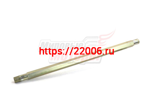 Вал ведущий Тайга голый (С40200005) (мелкий шлиц)