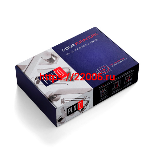 Ручка Punto (Пунто) раздельная R.ARC.R52.FORTUNA BL-24 черный фото 3