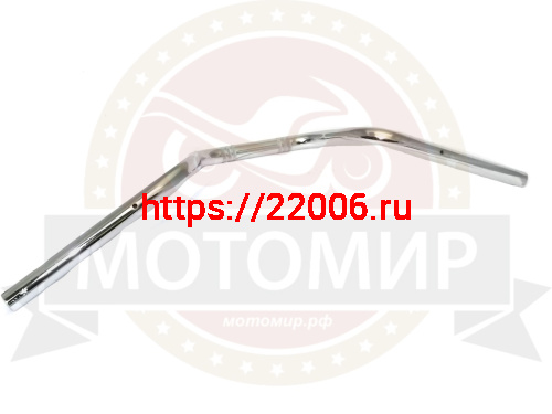 Руль YBR125,голый (L-680mm, d-22mm) фото 2