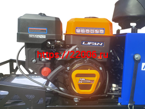 Мотобуксировщик компактный с лыжным модулем ЛИДЕР-ДЕЛЬТА-3, CVTL (+Фара) 10 л.с., TAV2-40,, РЕВЕРС фото 9