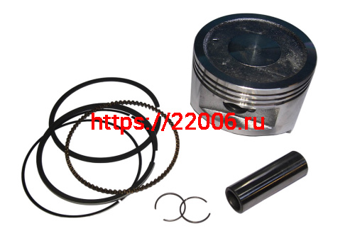 Поршень LIFAN 20,0 л.с. 192F-2T (кольца, палец, стопор.) (KP460) (13311-A2610-0001) (как 48861) фото 2