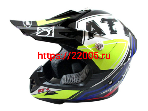 Мотошлем YM-915 белый (S)