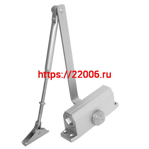 Доводчик Ajax (Аякс) дверной DCTR15-60 hold open AL алюминий