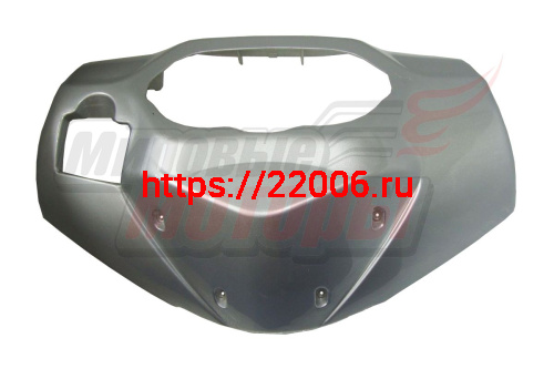 Облицовка спидометра верхняя серебристая TRACER