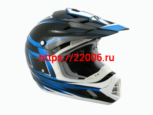 Мотошлем THH TX-12 №17 black/blue (M)