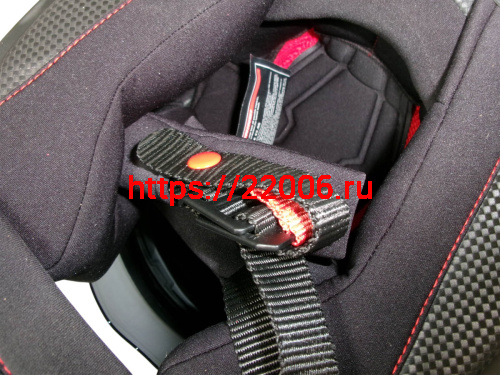 Шлем TVS RACING (Индия) STREET D/V DULL BLACK M.BLUE размер XL, + пинлок в комплекте, очки фото 9