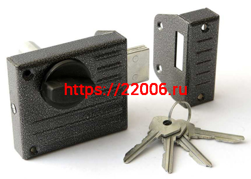 Замок Zenit (Зенит) накладной ЗН1-2.1 бронза