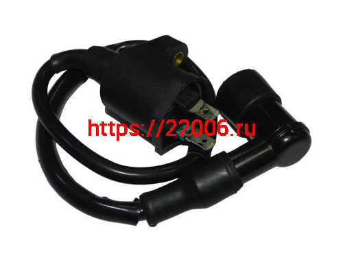 Катушка зажигания скутер GY6-50/150 (QT-4, -10, -18) DIO50 (2 конт. малая) .PANTERA 250
