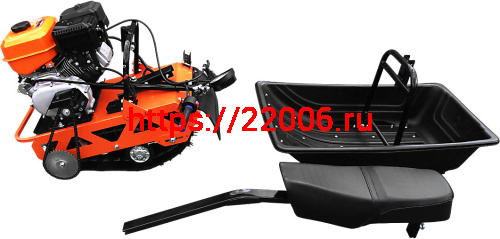 Мотобуксировщик компактный БЕЛКА - 10LE л.с., с ФАРОЙ и ЭЛЕКТРОСТАРТЕРОМ фото 3