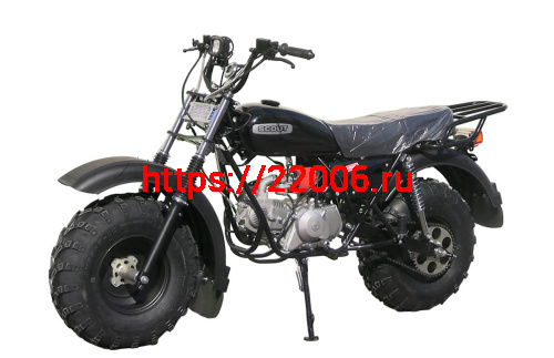 Мотоцикл внедорожный СКАУТ-3Р-140 полуавтомат с РЕВЕРСОМ