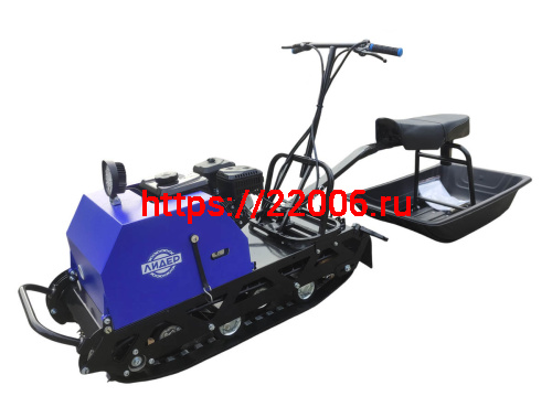 Мотобуксировщик компактный с седельным модулем ЛИДЕР-ДЕЛЬТА-2S-CVTL (+фара), 8+ лс. ВАРИАТОР TAV2-40 фото 2