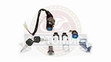 Замок зажигания Honda Dio35 (+багажника+лючка бензобака) (2 провода)