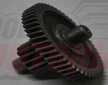 Вал редуктора промежуточный с шестерней 4T 139QMB 50сс 52/15