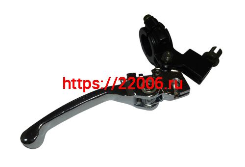 Рычаг сцепления  Fighter125  TTR125 в сборе с кронштейном, складной фото 2