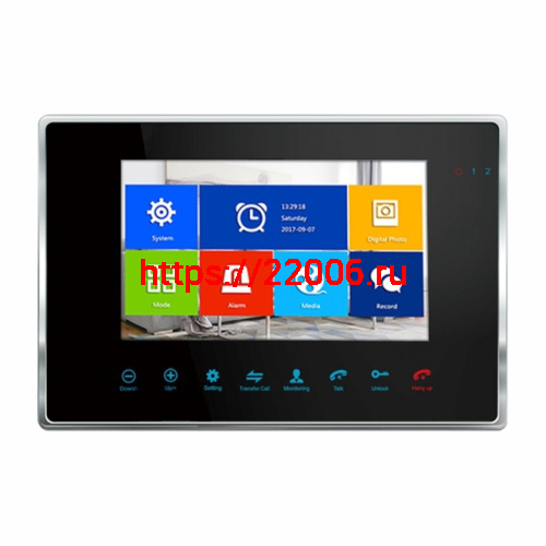 SVM-717 AMD (black) домофон