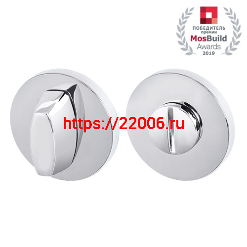 Ручка Armadillo (Армадилло) поворотная BK6.R.URS52 (WC-BOLT BK6 URS) CP-8 хром