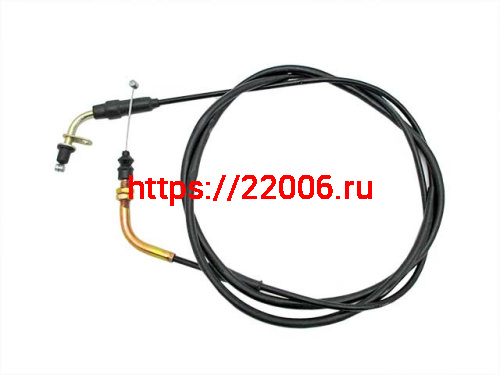 Трос газа (прямая планка) 139QMB 50cc L-195см