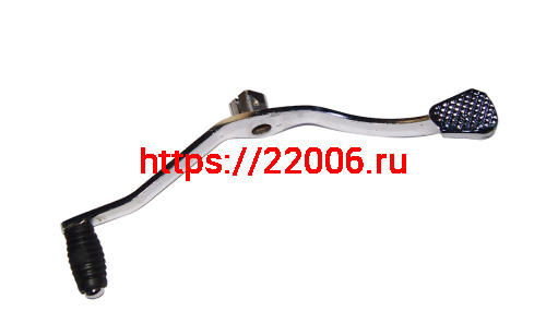 Педаль переключения передач YBR125 модели 2004-2008 года (двойная) фото 2