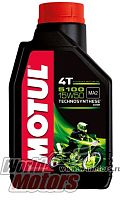 Масло 4T MOTUL 5100 4T 15W-50 (1литр)(4Т мотоциклы, Technosynthese)