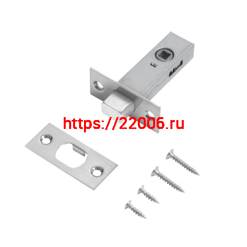 Задвижка Ajax (Аякс) врезная METDF-45 (DF-45) SSC сатин.хром фото 2