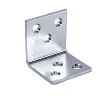 Уголок skobis (СКОБИС) мебельный 30x30 (30х30х30х2) цинк белый