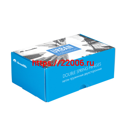 Петля Armadillo (Армадилло) пружинная Aldeghi ALH.100.4 SC мат. хром фото 4