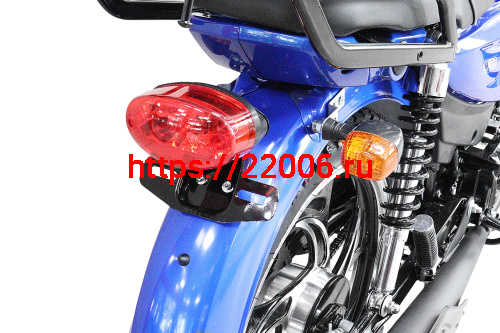 Мопед KT50 Alpha "Пегас" РЕСТАЙЛИНГ (Тюнинг) компл: ЭКОНОМ СИНИЙ фото 5