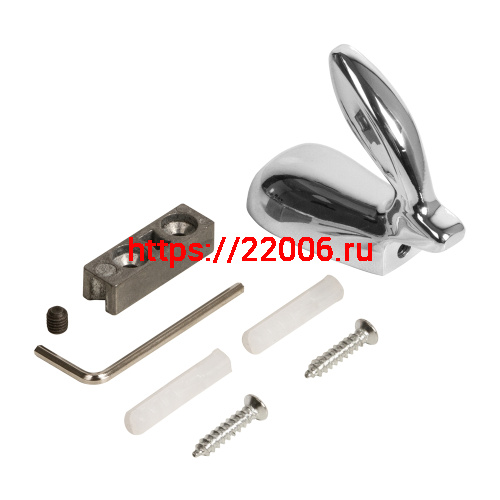 Крючок Ajax (Аякс) настенный MB-LM/K-001 CP хром фото 4