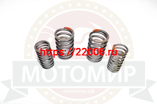 Пружина клапана 1Р54FMI Шторм 35/33мм (2 бол+2 мал) (НАБОР)