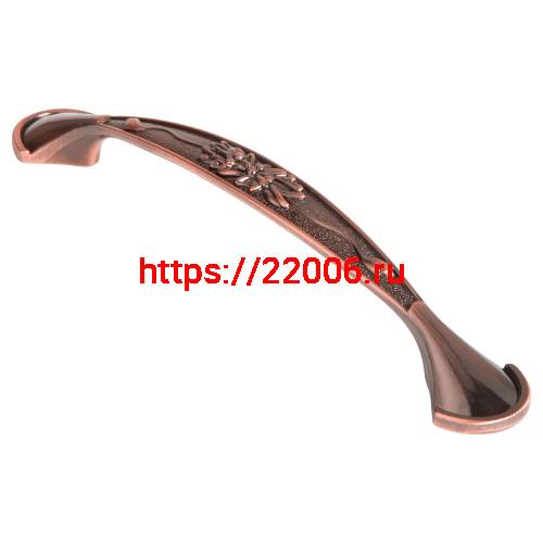 Ручка-скоба Ajax (Аякс) мебельная MB-H-001-128 мм AC медь