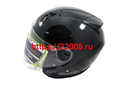 Мотошлем YM-616 черный (XL)