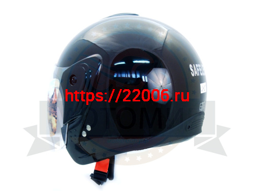 Шлем открытый "Safelead" HF-217"колобки  deep синий, красный черный, размер L фото 5