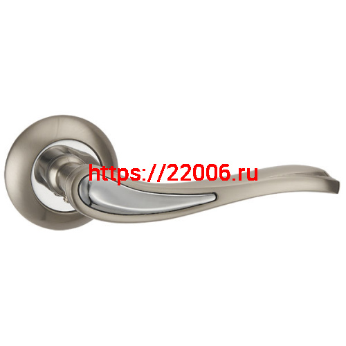 Ручка Punto (Пунто) раздельная R.TL54.SALSA (SALSA TL) SN/CP-3 матовый никель/хром