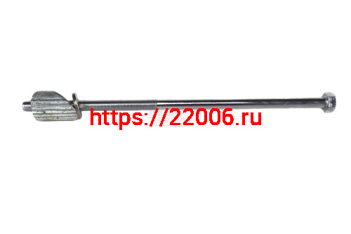 Болт выноса руля 20" под шестигранник (215 мм, с косой гайкой 35град, диаметром гайки 22,2 мм)