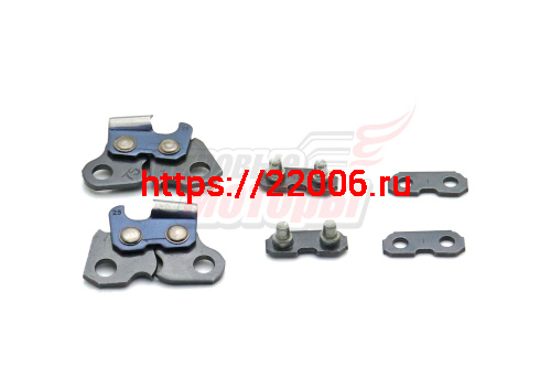 Ремкомплект цепи 3/8-1,6 RМ (2реж.зуба+2соед.звена+2планки)