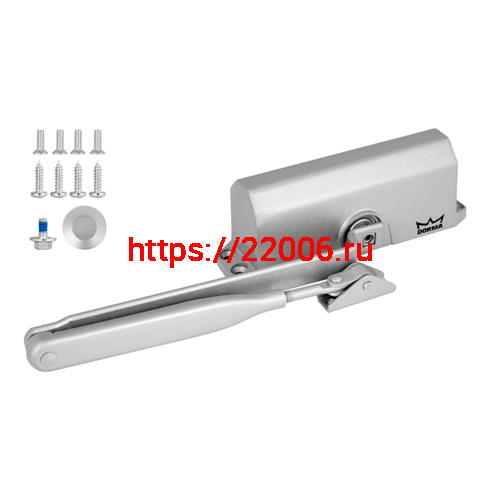 Доводчик Dorma (Дорма) дверной TS 77 EN 2, с рычажной тягой, серый фото 4