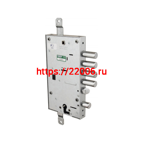 Замок Mottura (Моттура) врезной двухсистемный 54.797-D (правый) (без накладок), ключ 60 мм