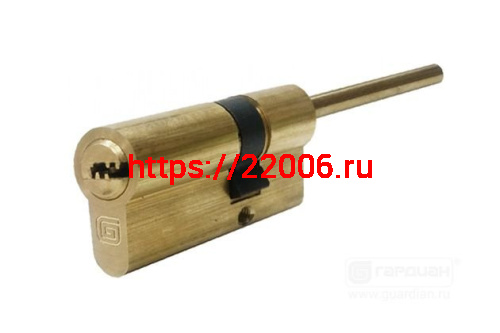 Цилиндровый Guardian (Гардиан) механизм со штоком GB 72 мм (51/21/70SH) G латунь 5 кл. /128:4397/ - снят с производства