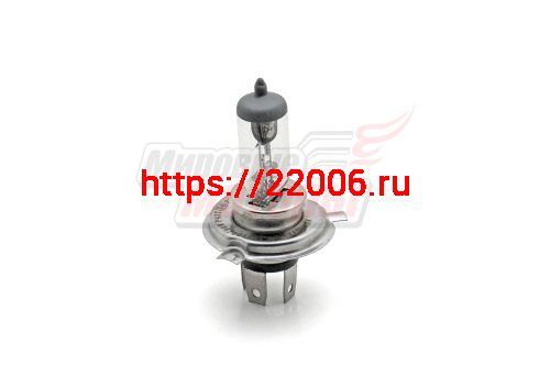 Лампа 12В 100/80(90)Вт (H4) фарная галоген (P43t)